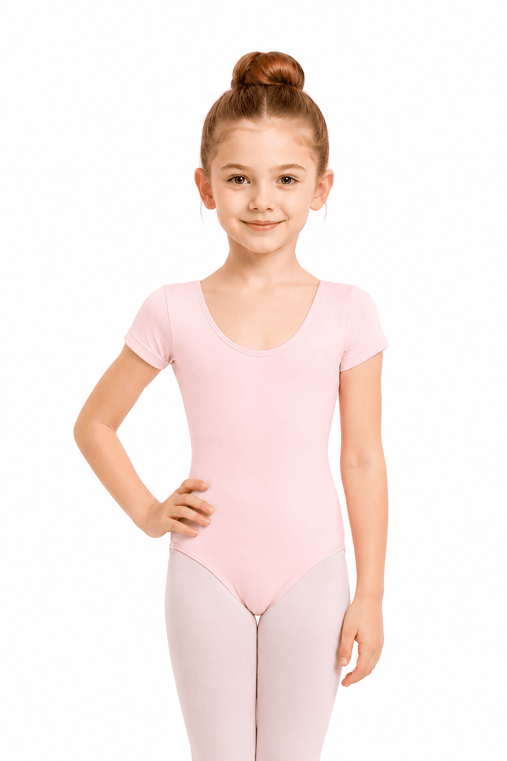 PL102 Cotton Straps Back Leotard